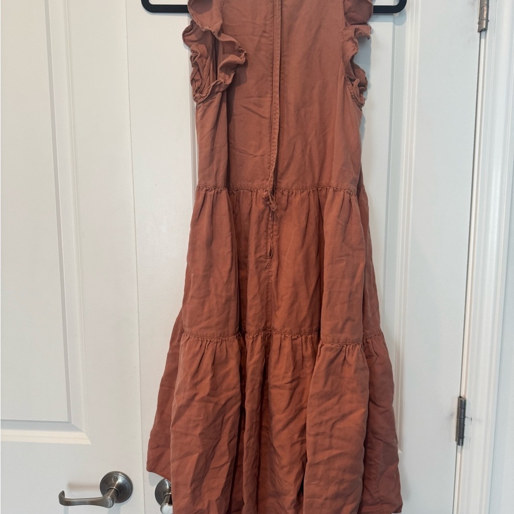 Ulla Johnson Siena Dress in Clay size 8 - Picture 5 of 9